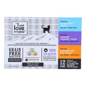 I And Love And You Holistic Food For Cats  - Case of 4 - 12/3 OZ
