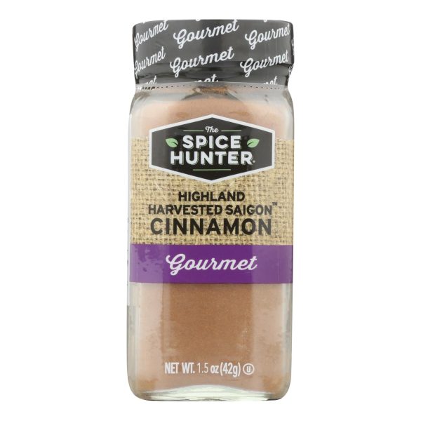 The Spice Hunter Highland Harvested Saigon Ground Cinnamon  - Case of 6 - 1.5 OZ