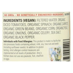 Amy's - Organic Chunky Vegetable Soup - Case of 12 - 14.3 oz