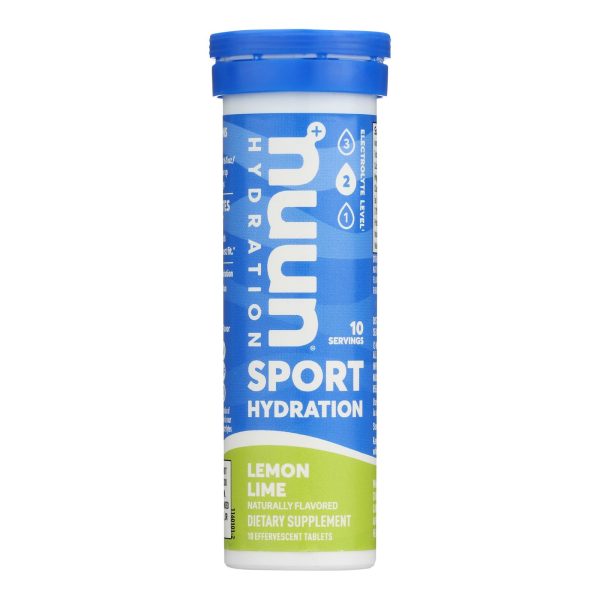Nuun Hydration Nuun Active - Lemon and Lime - Case of 8 - 10 Tablets - Image 3