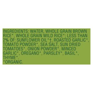 Seeds Of Change - Rice Brn Wild Tom Gar - Case of 12-8.5 OZ