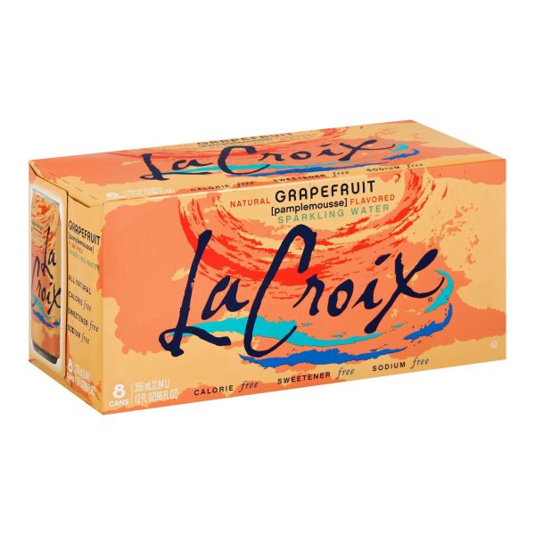 Lacroix Sparkling Water - Grapefruit Water - Case of 3 - 12 Fl oz. - Image 3