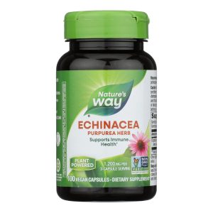 Nature's Way - Echinacea Purpurea Herb - 100 Capsules