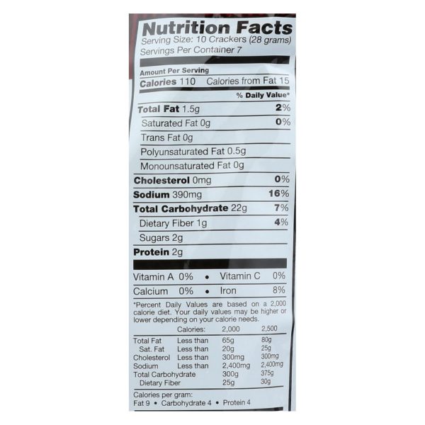 Pretzel Crisp Thin, Crunch Pretzel Crackers - Case of 12 - 7.2 OZ - Image 3