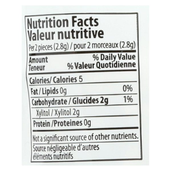 Pur Spearmint Gum  - Case of 12 - 2.72 OZ - Image 3