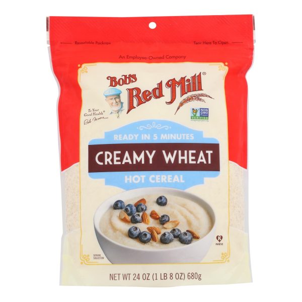 Bob's Red Mill - Cereal Creamy Wheat Farin - Case of 4-24 OZ - Image 3