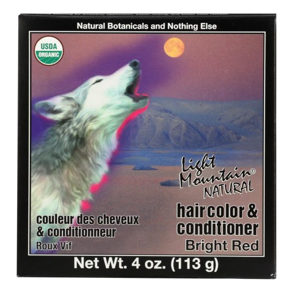 Light Mountain Hair Color - Bright Red - Case of 1 - 4 oz. - Image 2