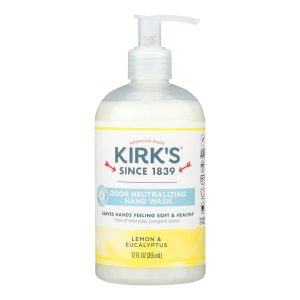 Kirk's Natural - Hand Soap Lemon Eucalyptus - 12 FZ