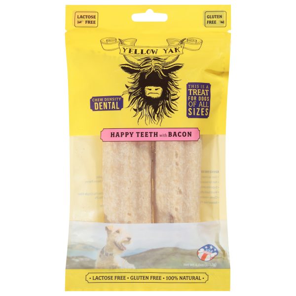 Yellow Yak - Hpy Hpy Teth Bcn Dent Chw - Case of 5-4 OZ