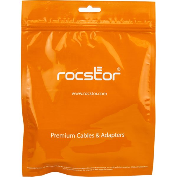 Rocstor Premium USB 3.0 to USB C Slim Aluminum Adapter - USB Type-C - 1 x Type 1 x USB 3.0 Type Male - 1 x Type C Female USB - Aluminum Case - USB 3.0 HI-SPEED USB TYPE A to USB-C M/F SLIM/COMPACT - Image 3