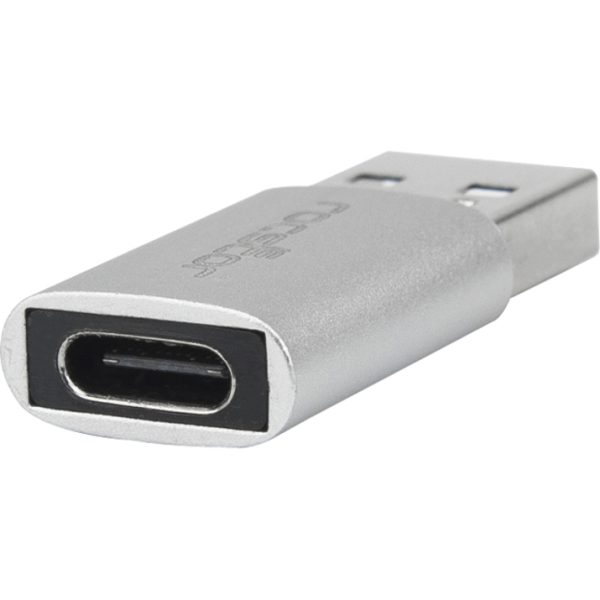 Rocstor Premium USB 3.0 to USB C Slim Aluminum Adapter - USB Type-C - 1 x Type 1 x USB 3.0 Type Male - 1 x Type C Female USB - Aluminum Case - USB 3.0 HI-SPEED USB TYPE A to USB-C M/F SLIM/COMPACT - Image 5