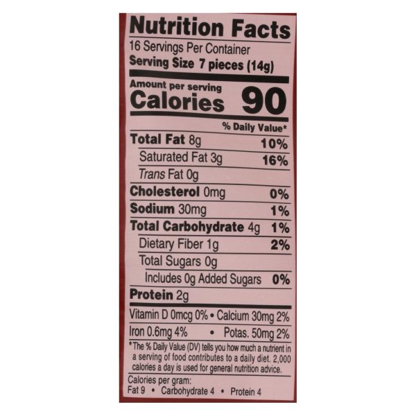 Tcho Chocolate Unsweetened 99% Organic Baking Pieces  - Case of 6 - 8 OZ - Image 2