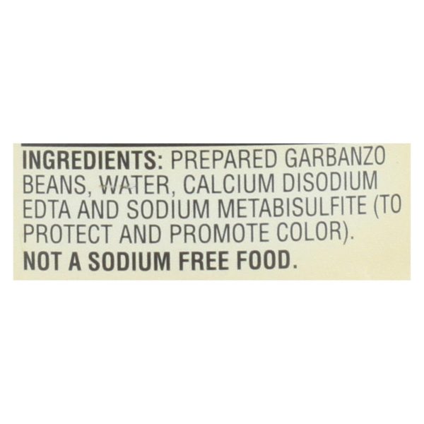 Kuner - Garbanzo Beans - No Salt Added - Case of 12 - 15 oz. - Image 3