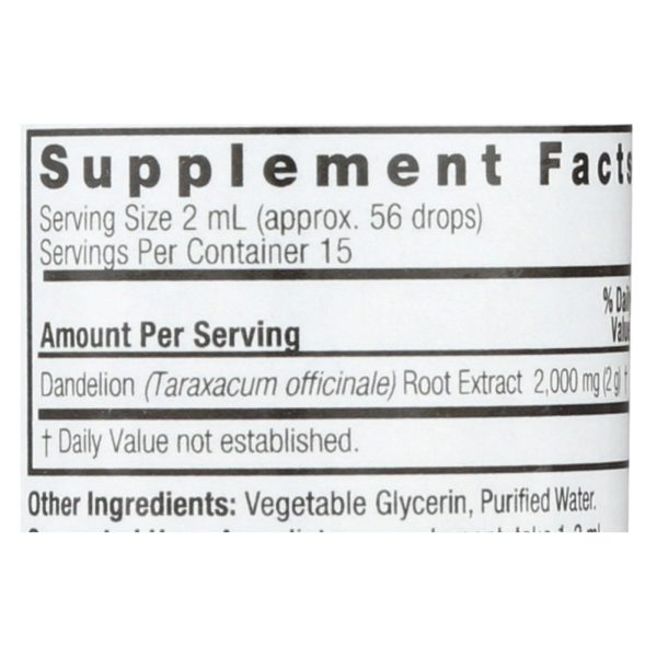 Nature's Answer - Af Dandelion Root - 1 fl oz - Image 3