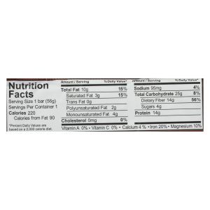 Aloha - Bar Chocolate Chips Cookie Dgh - Case of 12-1.98 OZ