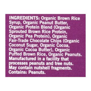 Gomacro - Bar Peanut Butter Cchip - Case of 7-4/2.4 OZ