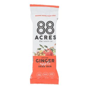 88 Acres - Bars - Apple and Ginger - Case of 9 - 1.6 oz.