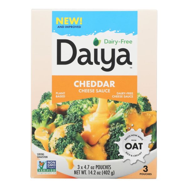 Daiya Foods - Dairy Free Cheeze Sauce - Cheddar Style - CS of 8 - 14.2 oz.