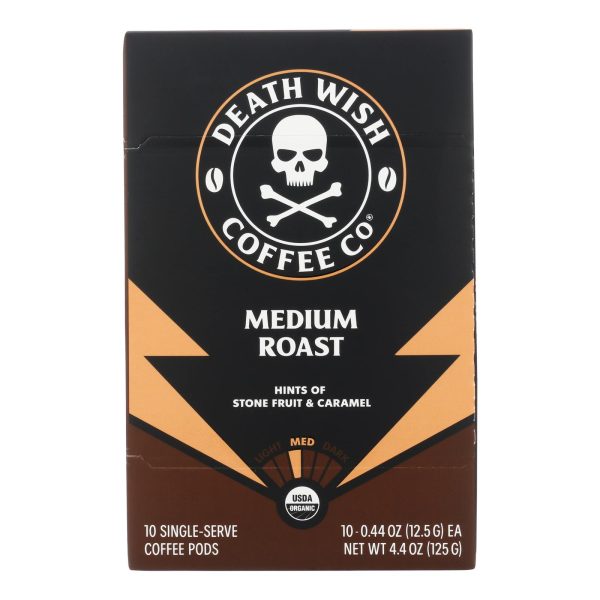 Death Wish Coffee - Coffee Medium Rst Single Srv - Case of 6-10 CT - Image 2