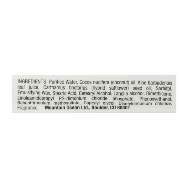 Mountain Ocean - Skin Trip Moisturizer -  Coconut - 8 oz - Image 2