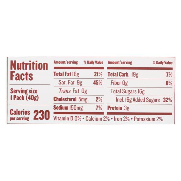 Justin's Nut Butter Peanut Butter Cups - White Chocolate - Case of 12 - 1.4 oz - Image 2
