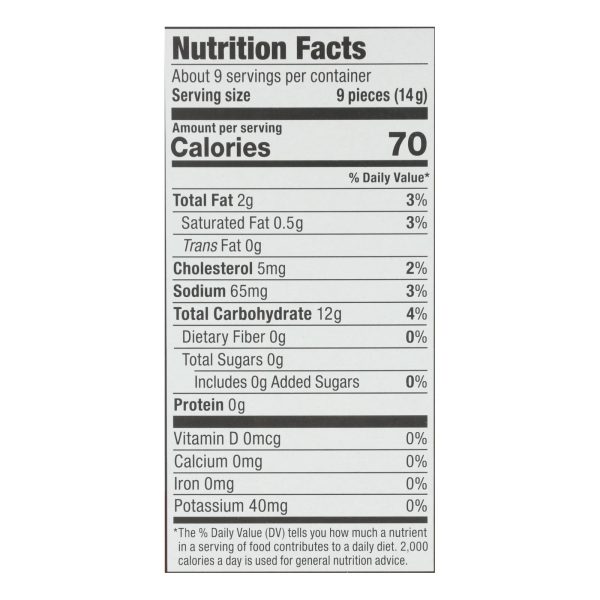 Absolutely Gluten Free - Crackers - Original - Case of 12 - 4.4 oz. - Image 2