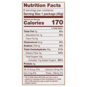 Nature's Bakery - Brownie Double Chocolate 6 pack - Case of 6 - 9.54 ounces