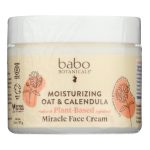 Babo Botanicals - Miracle Cream - Moisturizing - Oatmilk - 2 oz