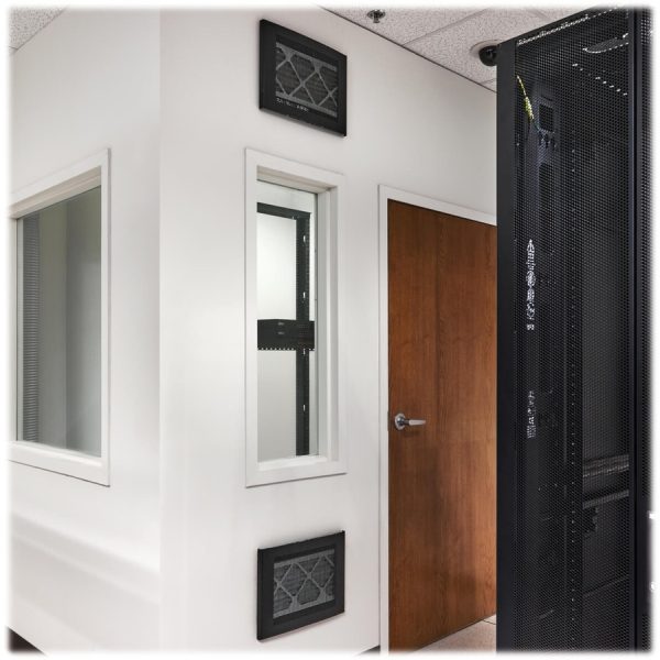 Eaton Tripp Lite Series Network Closet Through-Wall Air Duct, Built-in Filter, Black - Image 4