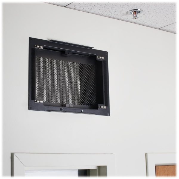 Eaton Tripp Lite Series Network Closet Through-Wall Air Duct, Built-in Filter, Black - Image 7