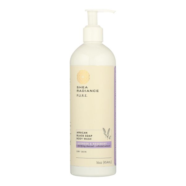 Shea Radiance - Body Wash Lvndr Rosmry - 1 Each - 16 OZ