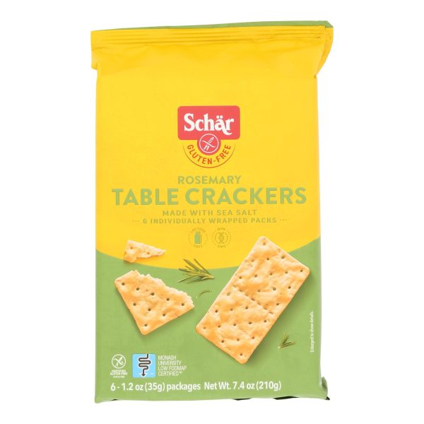 Schar - Crackers Rosemary Table - Case of 5-7.4 OZ - Image 2