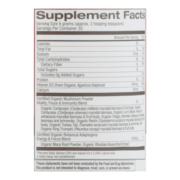 Om - Mush Morn Energy Blend - 1 Each-8.47 OZ - Image 2