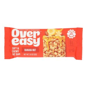 Over Easy - Breakfast Bar Banana Nut - Case of 12-1.8 OZ