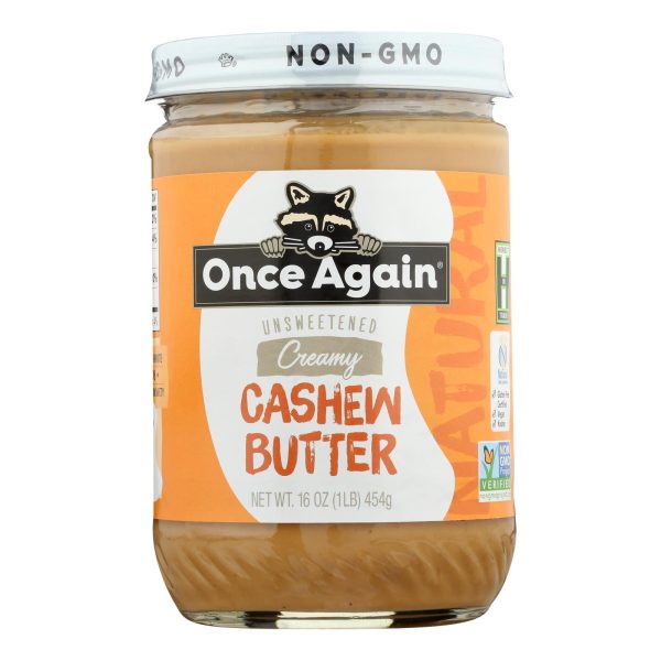 Once Again - Cashew Butter Ns - Case of 6-16 OZ - Image 2