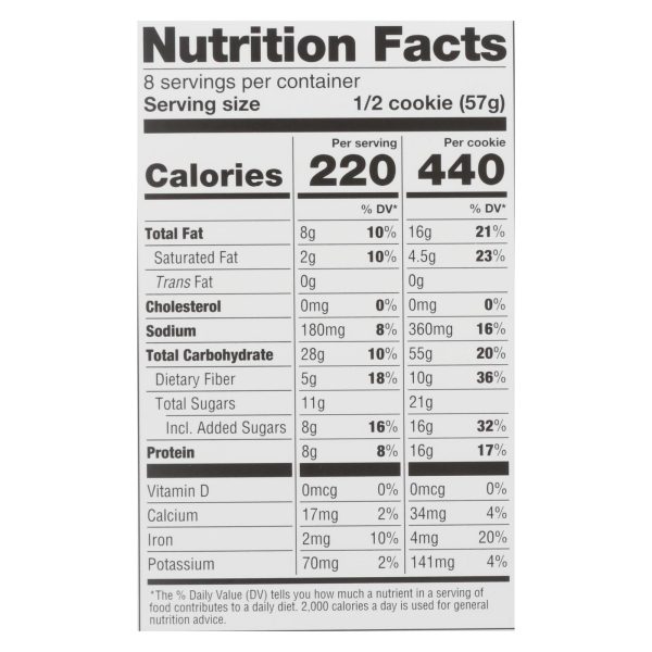 Lenny & Larry's - Complete Cookie Peanut Butter Chocolate Chip - Case of 12-4 OZ - Image 3