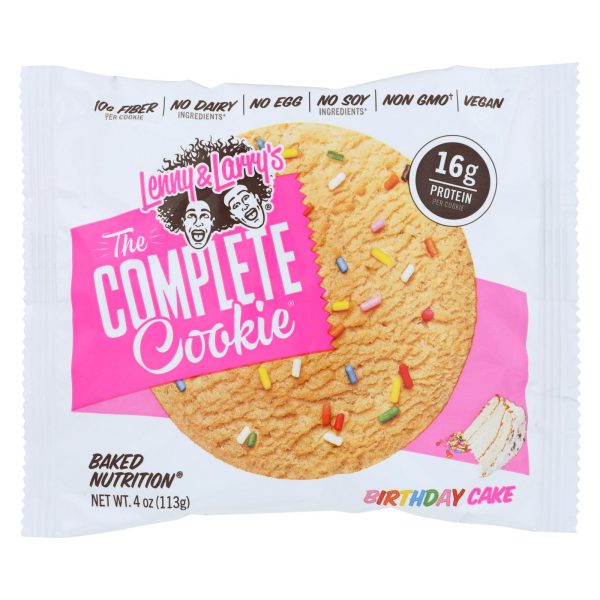Lenny And Larry's The Complete Cookie Birthday Cake - Case of 12 - 4 OZ - Image 2