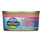 Wild Planet Wild Alaskan Pink Salmon - No Salt Added - Case of 12 - 6 oz.