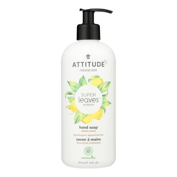 Attitude - Hand Soap Lemon Leaves - 1 Each-16 OZ