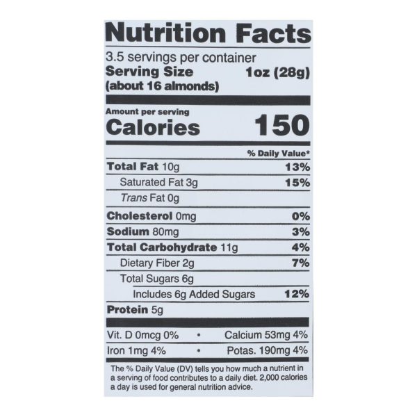 Skinny Dipped Almonds - Dark Chocolate Cocoa - Case of 10 - 3.5 OZ - Image 3