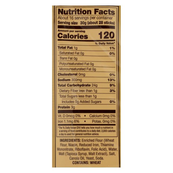 Snyder's Of Hanover - Pretzel Sticks Family Size - Case of 6 - 17 OZ - Image 3