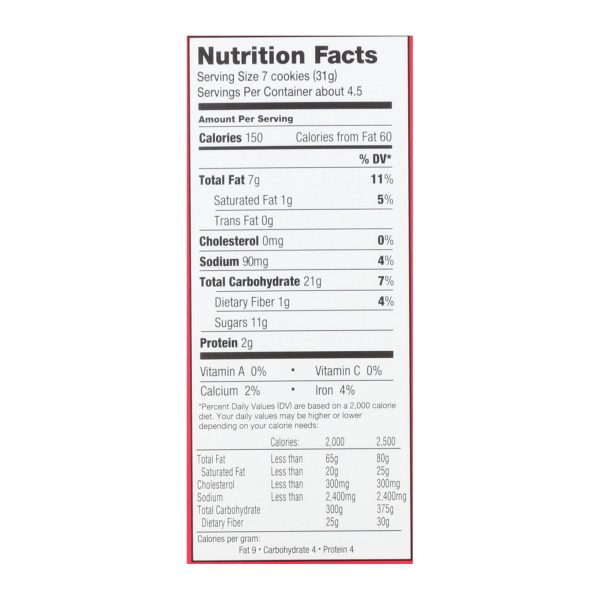 Homefree - Gluten Free Mini Cookies - Chocolate Chip - Case of 6 - 5 oz. - Image 3