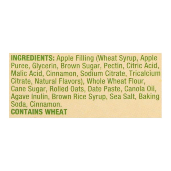 Nature's Bakery - Oatmeal Crumble Apple - Case of 6 - 8.46 OZ - Image 2