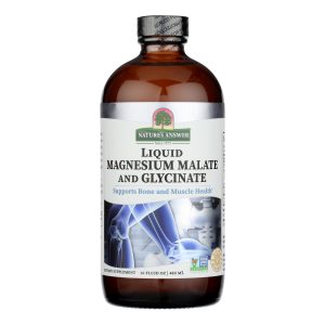Nature's Answer - Magnesium Malate and Glycinate - Liquid - 16 fl oz
