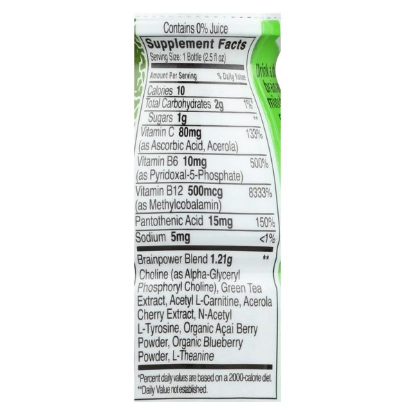 Brain Juice - Brain Juice Peach Mango - Case of 12 - 2.5 FZ - Image 3