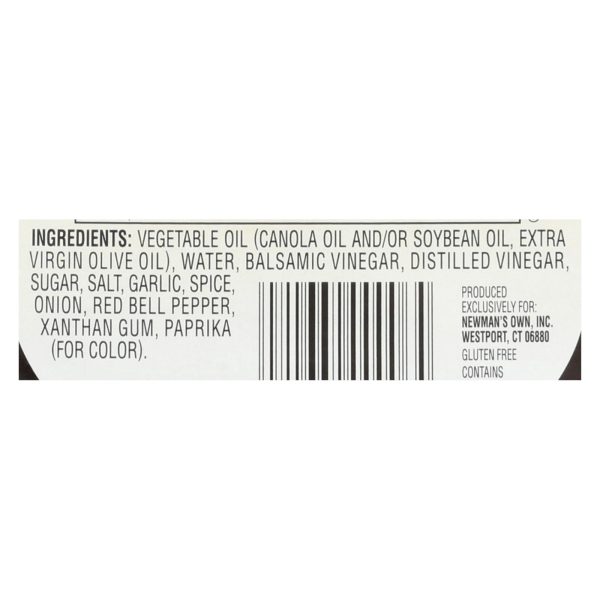 Newman's Own Balsamic Salad Dressing - Vinegar - Case of 6 - 16 Fl oz. - Image 2