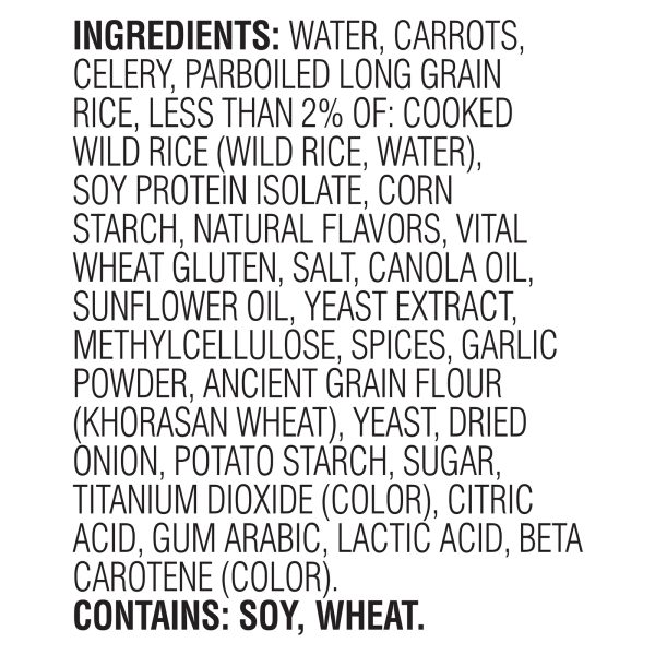 Gardein - Soup Chicken & Rice Plant-based - Case of 12-15 OZ - Image 3