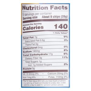 Hippeas - Tortilla Chip Chickpea Vegan Ranch - Case of 12-5 Ounce