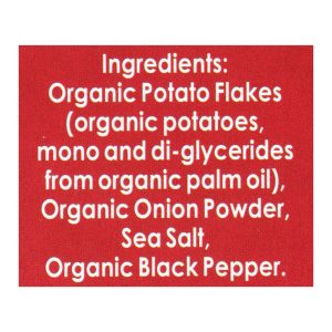 Edward and Sons Organic Mashed Potatoes - Home Style - Case of 6 - 3.5 oz.