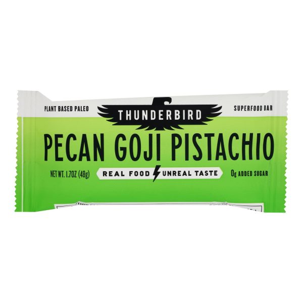 Thunderbird - Bar Pecans Goji Pistachio - Case of 12-1.7 OZ - Image 3